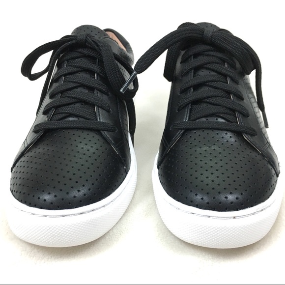 [Caslon] NEW IN BOX✨Black Leather Lace Up Sneakers - Picture 2 of 8